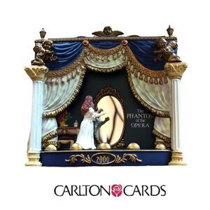 Carlton Cards Heirloom Collection The Phantom of the‎ Opera 2000, RARE, N…
